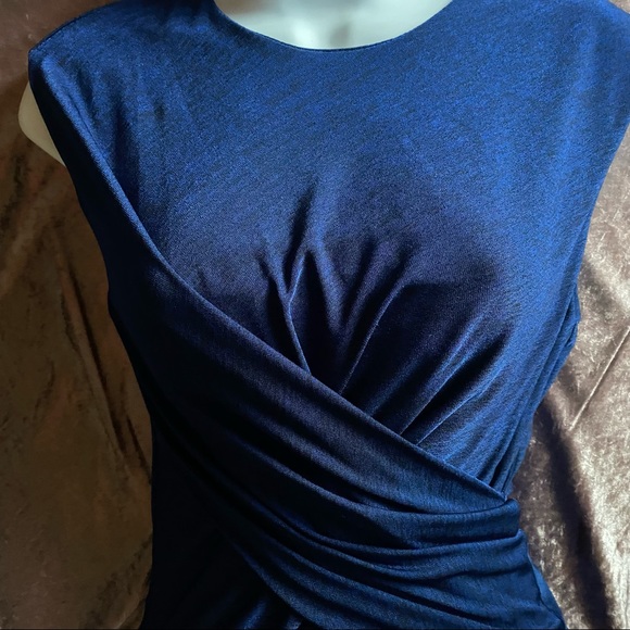 Alexander Wang Blue Sleeveless Twist Tunic Small - Picture 4 of 7